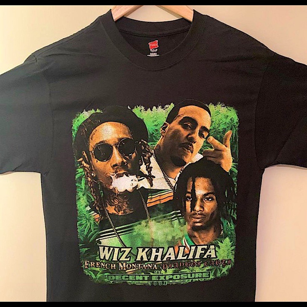 Wiz Khalifa French Montana Playboi Carti. T-shirt